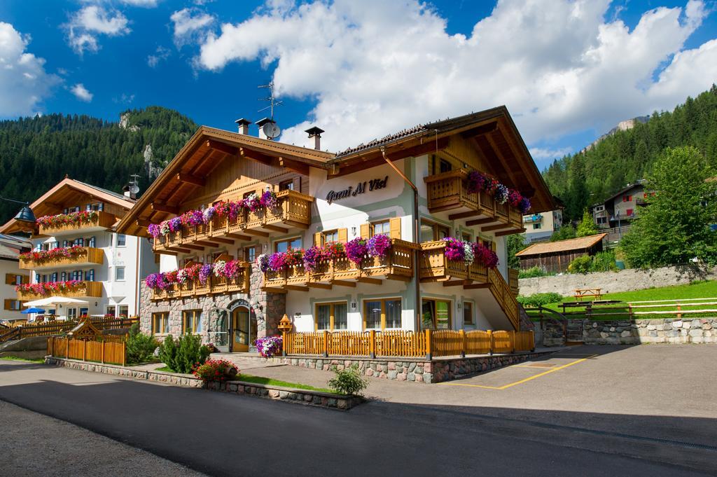 Hotel Al Viel B&B Canazei Exteriér fotografie